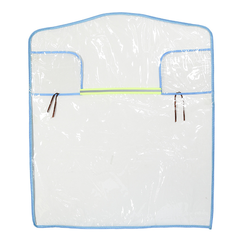 Electric battery car pcv windshield film rain-proof anti-edge luminous strip dustproof increase thickening transparent a generation of hair