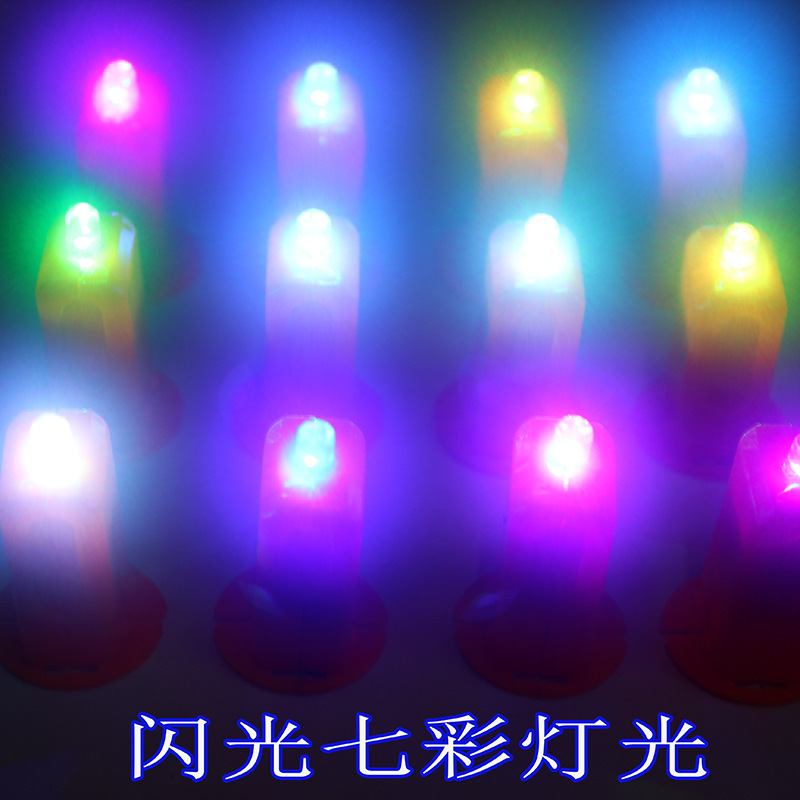 Paper lantern bulb LED luminous toy accessories more than 10 hours to install convenient Yiwu factory supply