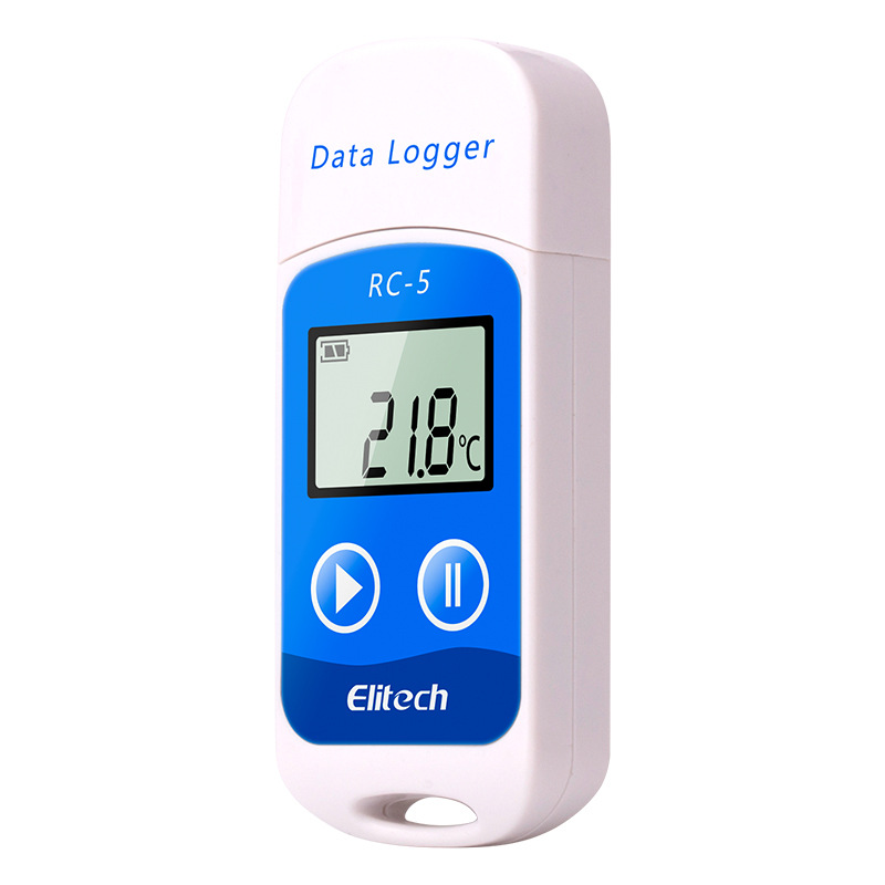 Jingchuang RC-5 Refrigerated Transport Cold Storage Cold Chain Portable Usb Flash Drive Temperature Recorder Metering Courtyard Calibration Qualified