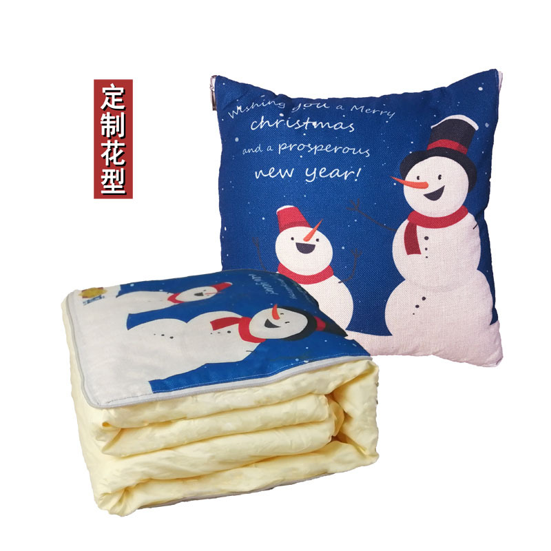 Производство экстренного одеяла, логотип, подушка, многофункциональное одеяло, подушечное одеяло