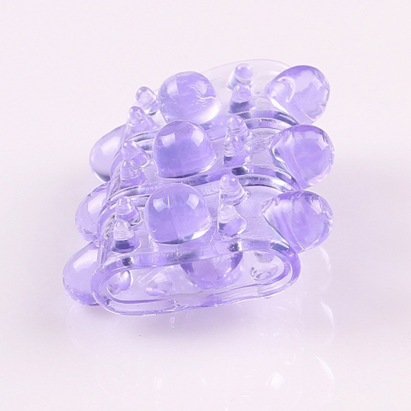 Large Particle Caterpillar Crystal Delay Ring Locking Sperm Ring Delay Ring Adult Sex Toys E-Commerce Small Gifts Wholesale