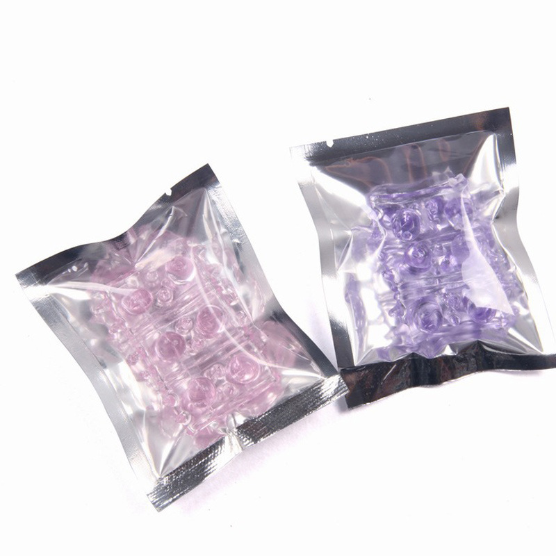 Large Particle Caterpillar Crystal Delay Ring Locking Sperm Ring Delay Ring Adult Sex Toys E-Commerce Small Gifts Wholesale