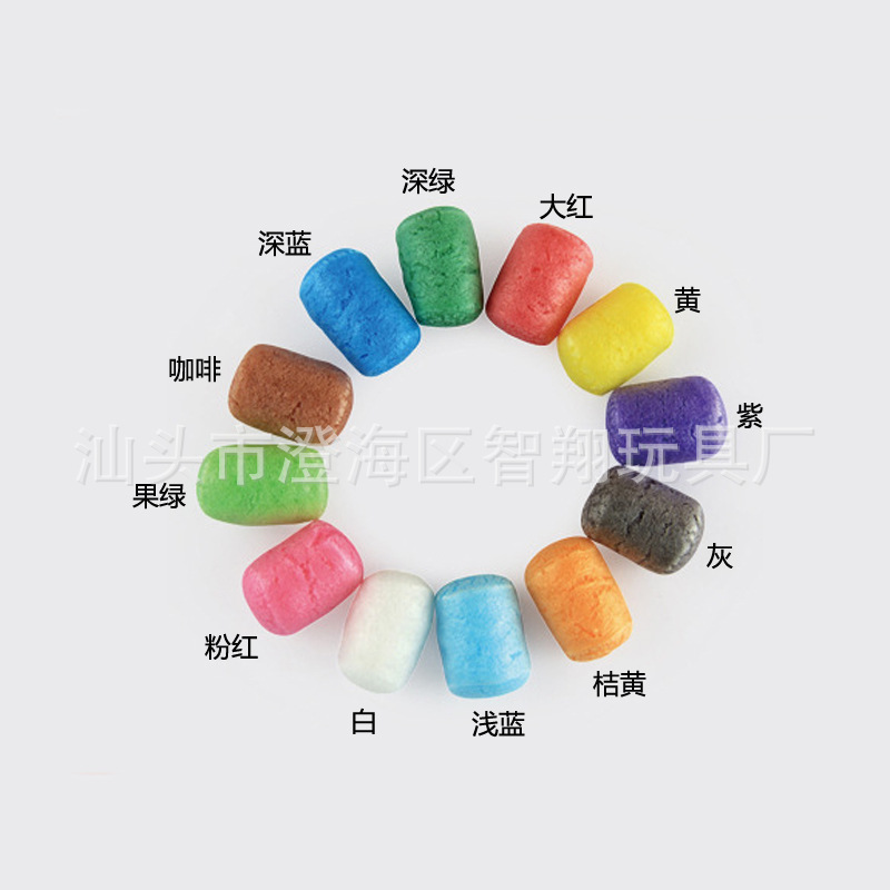 Kindergarten Magic Handmade Materials Small Particles Kidsren DIY Production Paste Gift Round Head Corn Kernel Building Blocks