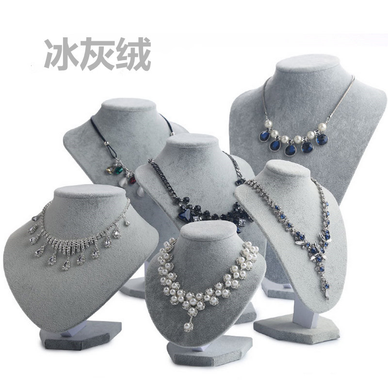 Guiko Premium V-Shaped Portrait Model Necklace Stand Jewelry Display Stand Jewelry Stand Jewelry Props