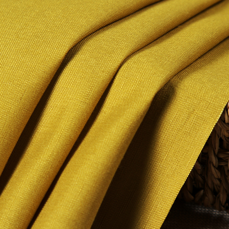 3024# rayon cotton linen cotton sticky interwoven dyed cotton linen shirt dress women's fabric linen spot