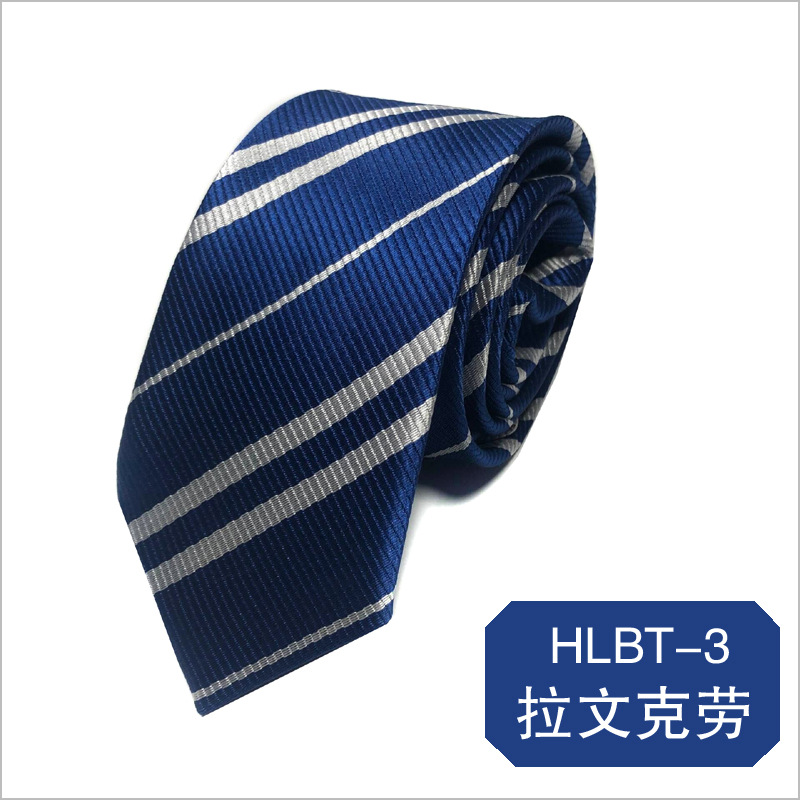 Harry Potter Tie Male and Female Magic Academy Christmas Animation Cosplay Stripesd Jk Uniform Tie