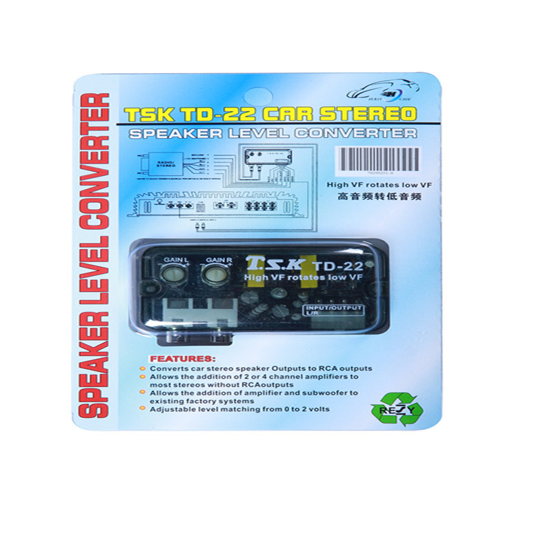 Factory Direct sales with delay function high frequency to low frequency converter amplifier subwoofer car audio high to low