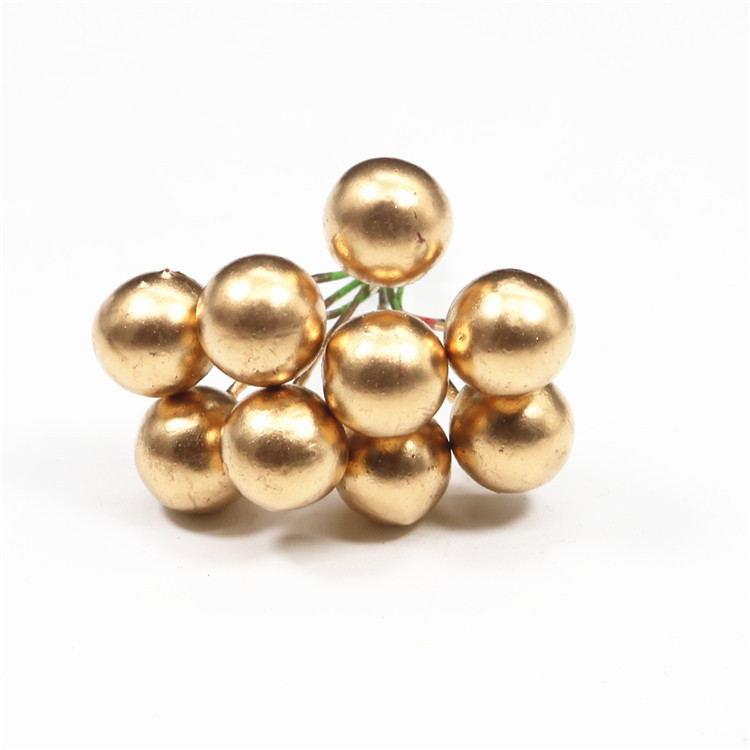 12mm Ball Berry Simulation Foam Fruit Cherry Little Red Fruit Peony Fruit Christmas Supplies Accessories Berry Jewelry