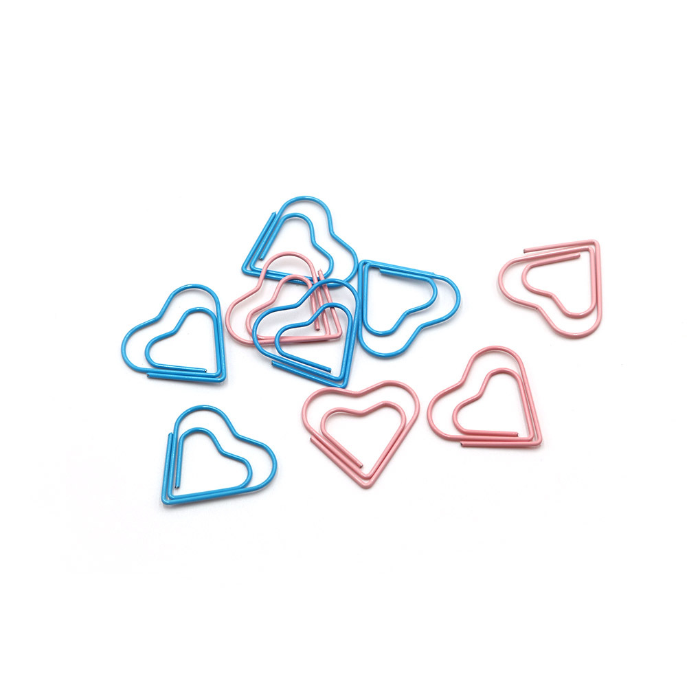 Colored Paper Clips Bulk Plastic Plastic-Coated Paper Clips Wholesale Free Shipping Paper Clips Office Supplies 28mm Paper Clips