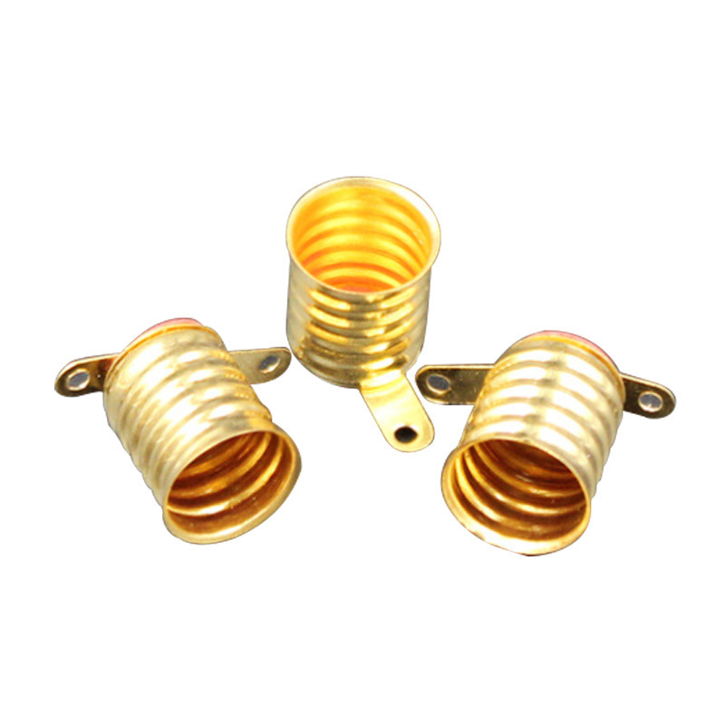 E10 Bulb Copper Lamp Holder Electrical Experimental Equipment with Feet Screw Lamp Holder Scientific Equipment Test Manufacturer