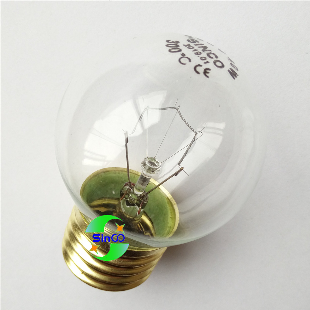110V-120V40W 25W E26 oven bulb American standard oven bulb electric oven bulb 300 ℃