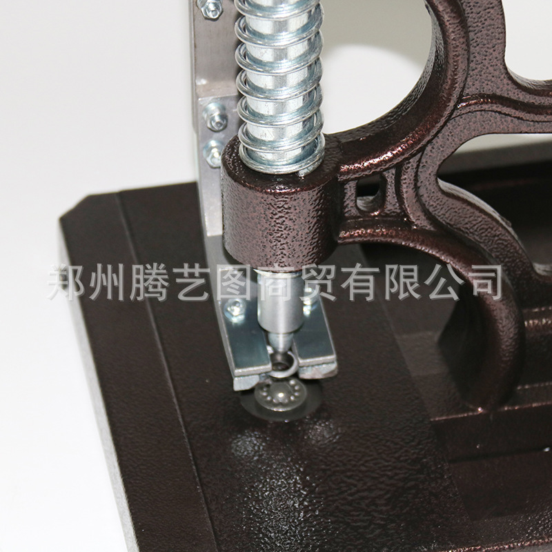 Jetcolor ring-free single-ring buttoning machine semi-automatic buttoning machine inkjet cloth tarpaulin buckle machine advertising cloth chicken eye machine