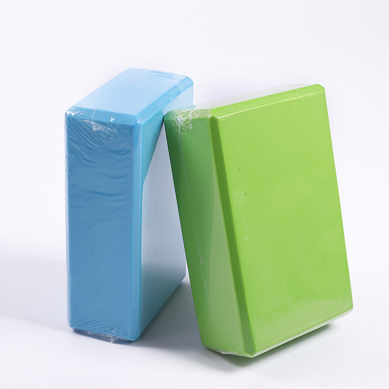 High-density eva yoga brick wholesale children's practice dance leg pressing special brick touch stone River props foam brick