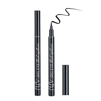 Cool Black Eyeliner Long-lasting Not Easy to Sizzle A Molding Eyeliner Liquid Quick-drying Black Eyeliner Pen for Beginners