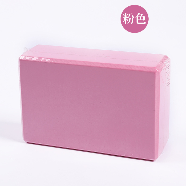 Wholesale micro flaw high density eva yoga brick touch Stone Cross River children dance practice leg pressing foam brick
