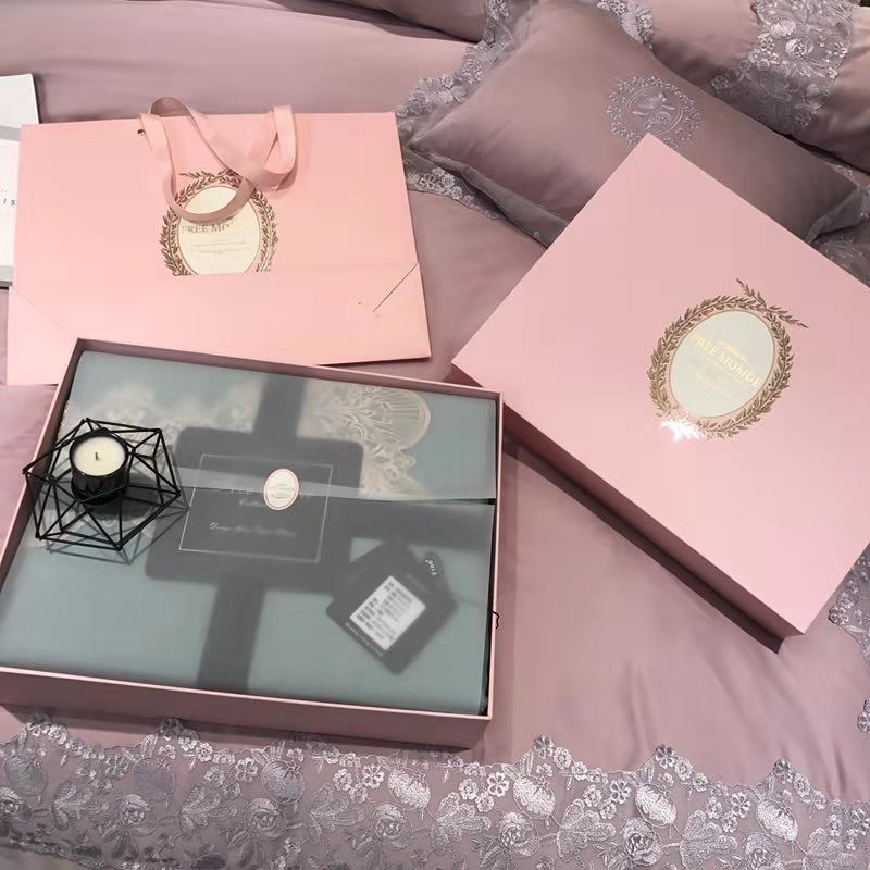 Transparent sulfate paper custom logo gilding clothing gift gift box wrapping paper custom butter paper printing color