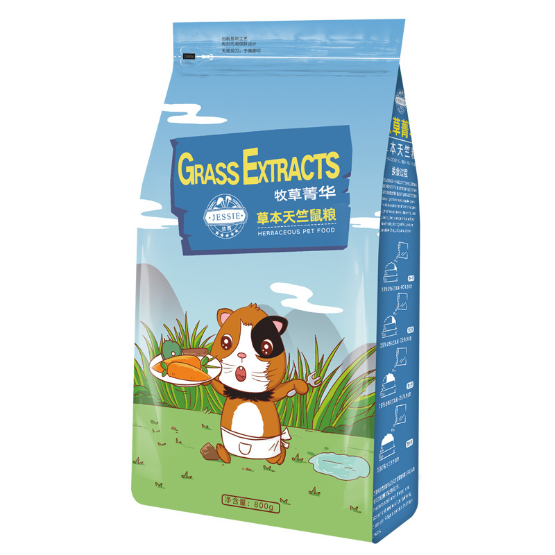 Корм для морских свинок Пастбищная эссенция Корм для морских свинок Замена корма Тимофеевка Альфа-альфа 800г