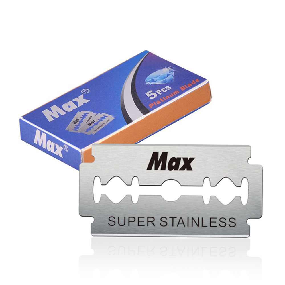 Одноразовая бритва шведская нержавеющая сталь двухсторонний лезвие старомодная бритва для красоты и парикмахерских