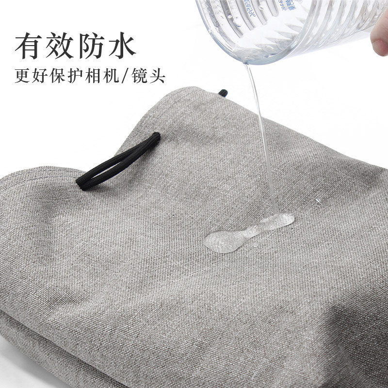 Bauer SLR Camera Bag Lens Bag Photography Bag Portable Canon Nikon Sony Set Waterproof Micro Single Protective Cover