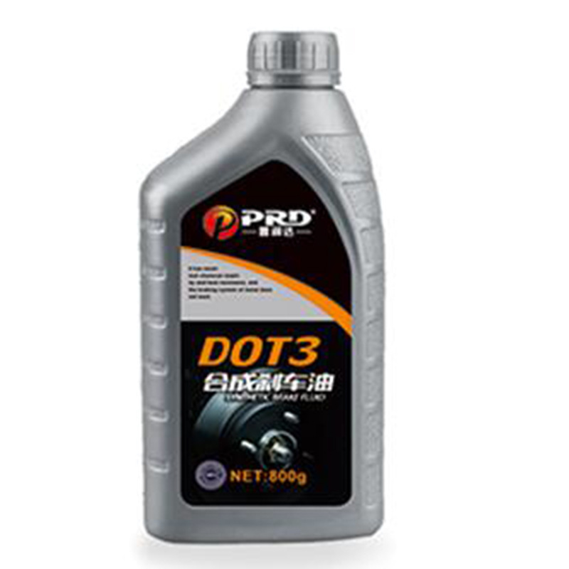 Purunda Synthetic Brake Oil Dot3 Brake Fluid 800G/Bottle Dot4 Car Motorcycle Electric Vehicle Brake Fluid