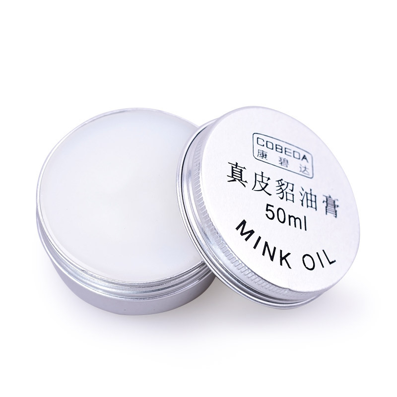 Factory Price Conbida Genuine Leather Mink Oil Care Ointment Leather Cleaning Nourishing Care Polish Maintenance Oil Shoe Polish Export