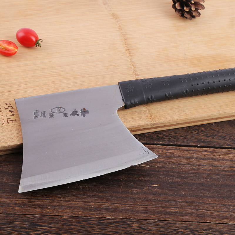 Multi-purpose Jubao axe cutter Bone cutter manual forging butcher knife manganese steel bone chopping axe Butcher commercial Bone cutter