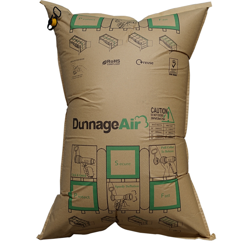 Foshan Container Inflatable Bag Manufacturer, Leak-Proof, Explosion-Proof, Export Cabinet-Packed Shockproof Cushioning Airbag Filling