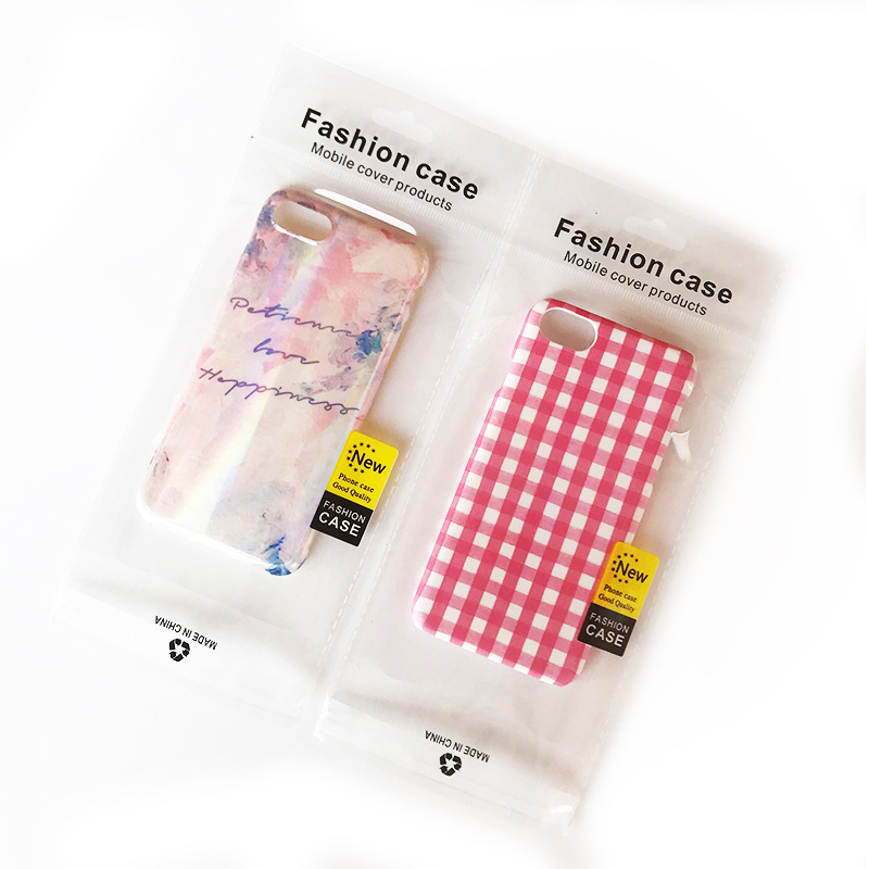 In Stock Opp Bag with Clip, Transparent Plastic Bag, Packaging Bag, Phone Case Opp Self-Adhesive Bag, Customizable