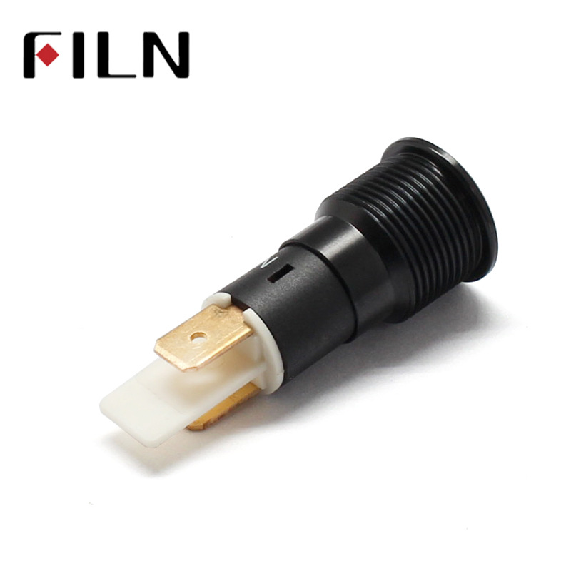 16mm various signed indicator lights 12V220V metal flat insert LED auto and motorcycle parts modification manufacturers