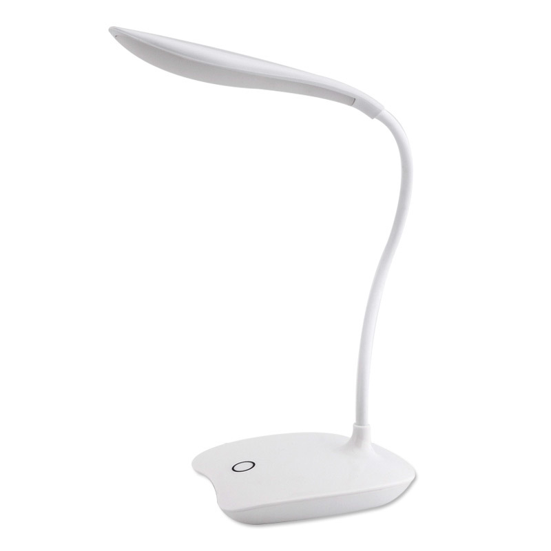 Rechargeable LED Small Table Lamp Highlight Eye Protection Study Bedside Lamp Student Dormitory Energy Saving Lamp