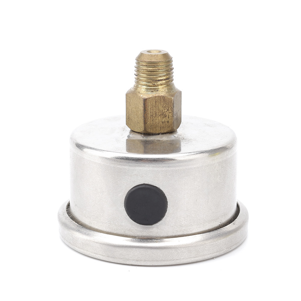 Car Accessories Modified fuel pressure gauge regulator pressure gauge PSI/BAR liquid filled Chrome fuel Universal