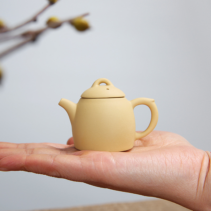 Creative Tea Pet Fingertip Pot Mini Purple Sand Pocket small size Handmade Small Tea Pet Mini Zen Ornaments