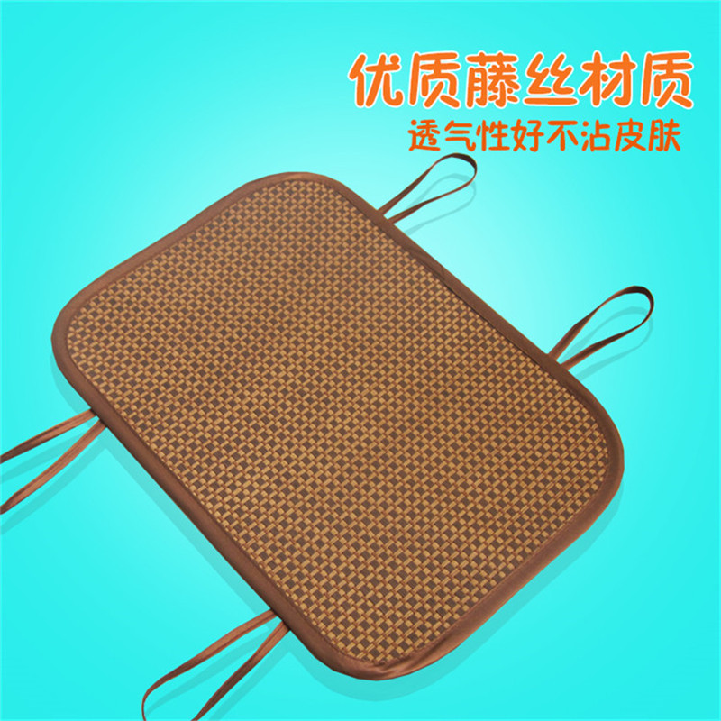 Summer pillow mat children Baby Kindergarten pillow piece single pillowcase leather rattan pillow mat summer mat pillow piece pillow case
