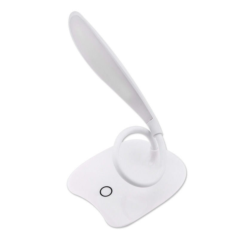 USB Rechargeable Desk Lamp Touch Button Three-speed Adjustable Small Desk Lamp Student Reading Eye Protection Desktop Small Lamp