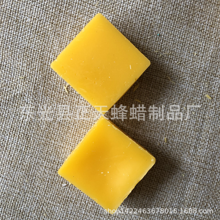 Небольшой квадратный кусок пчелиного воска 45Г/кусок, запечатывание веревкой и ниткой, резьба по дереву, полировка мебели