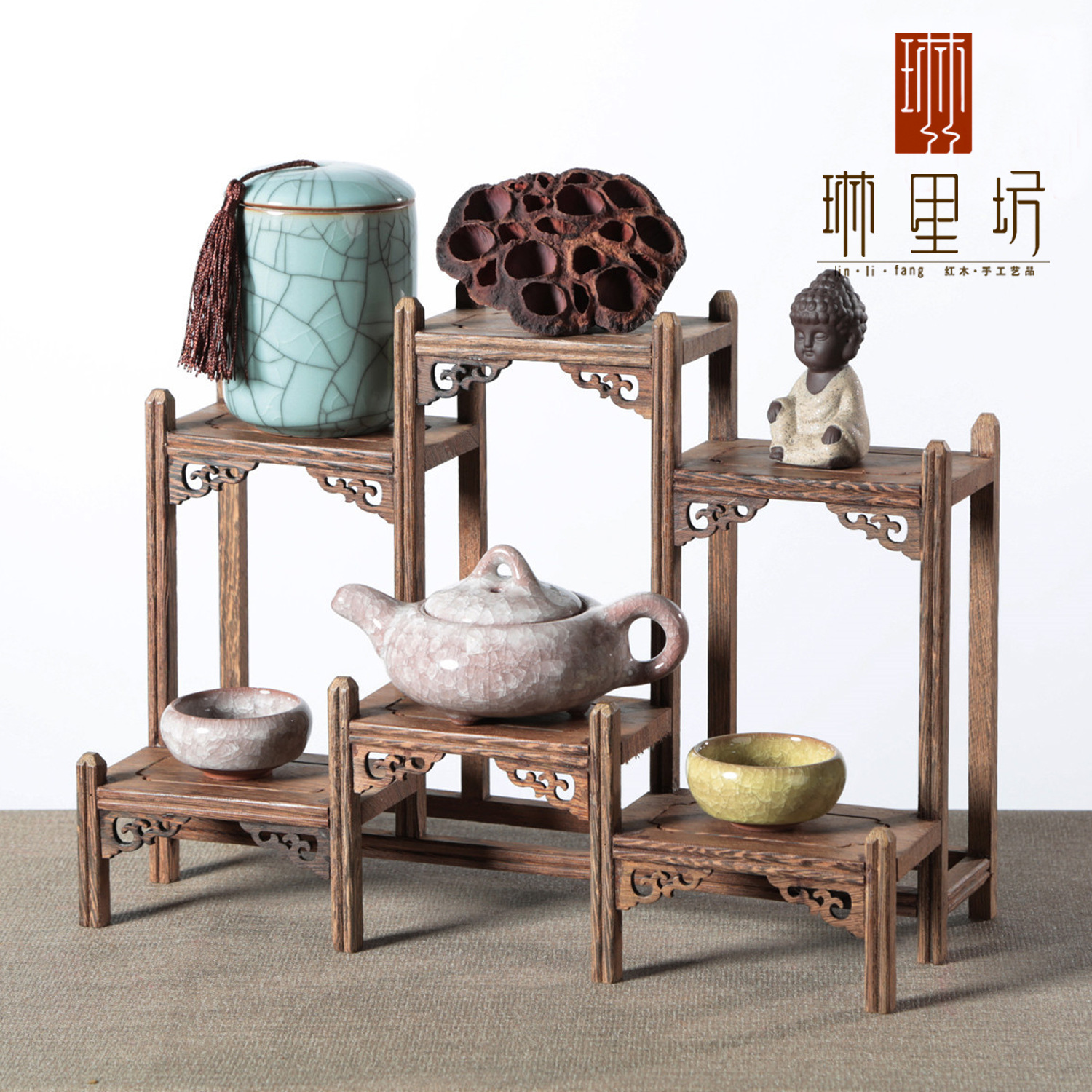 Стеллаж из куриного крыла, антикварный деревянный стеллаж для офиса и дома, черные изделия из куриного крыла