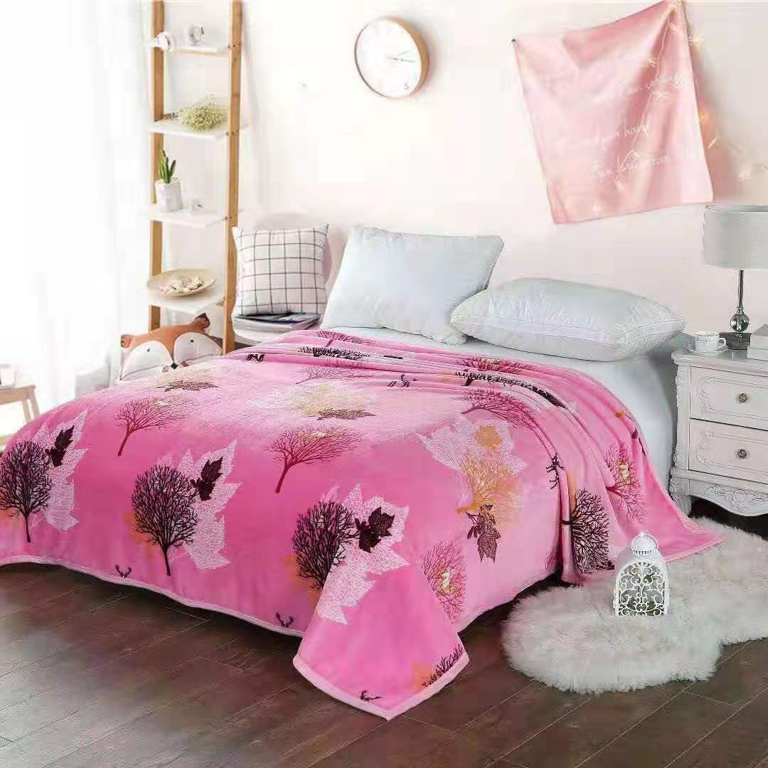 Factory Wholesale Blanket Coral Blanket Velvet Flannel Blanket Children Blanket Air-conditioning Blanket Lunch Break Blanket Pet Blanket