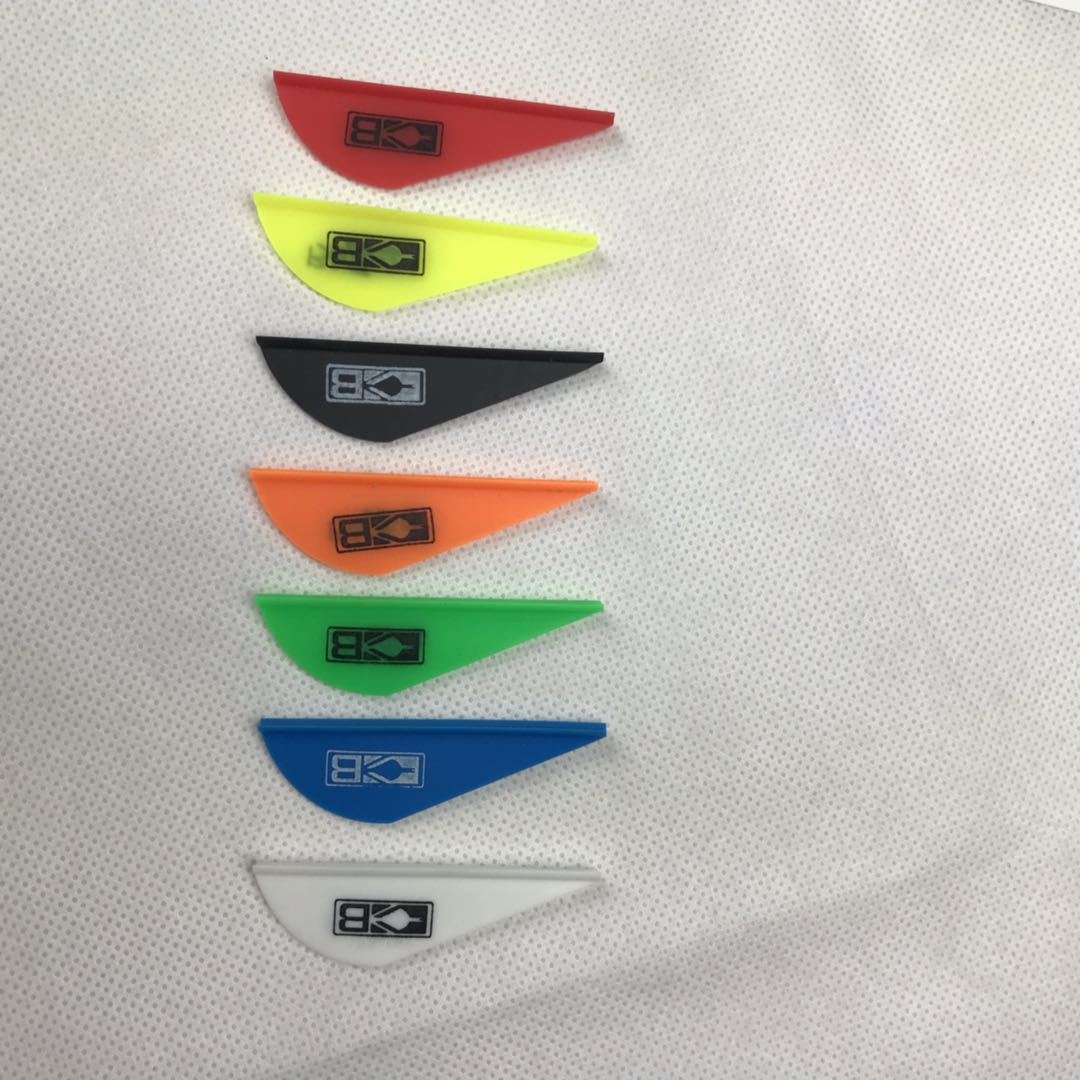 Arrow feather rubber feather 2 inch braze TPU feather practice arrow arrow feather rubber feather