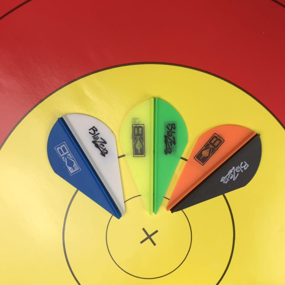 Стрелы с перьями, резиновое перо, 2 дюйма, TPU, стрелы для практики