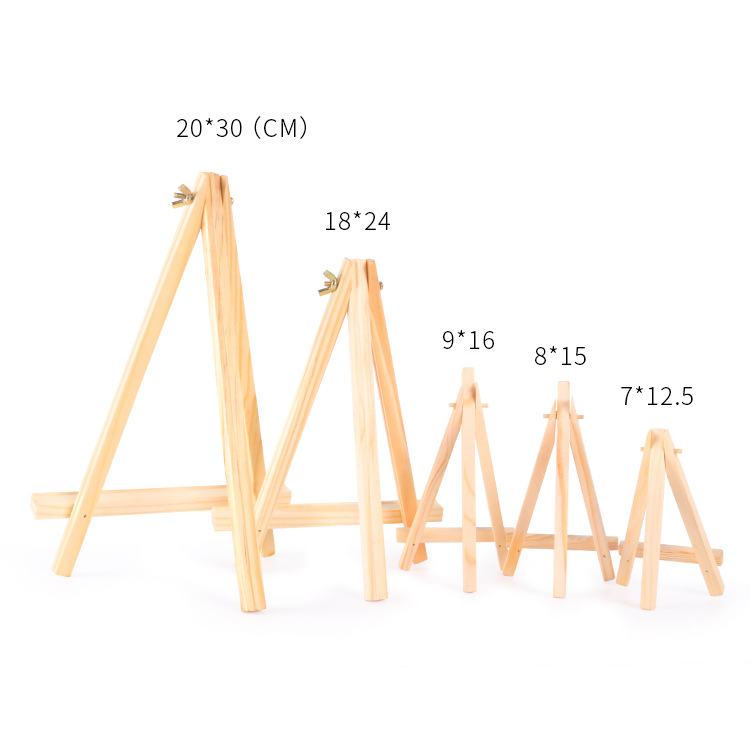 Wooden Display Mini Easel Desktop Tripod Small Easel New Photo Frame Easel 15*8 Photo Frame Tripod Bracket