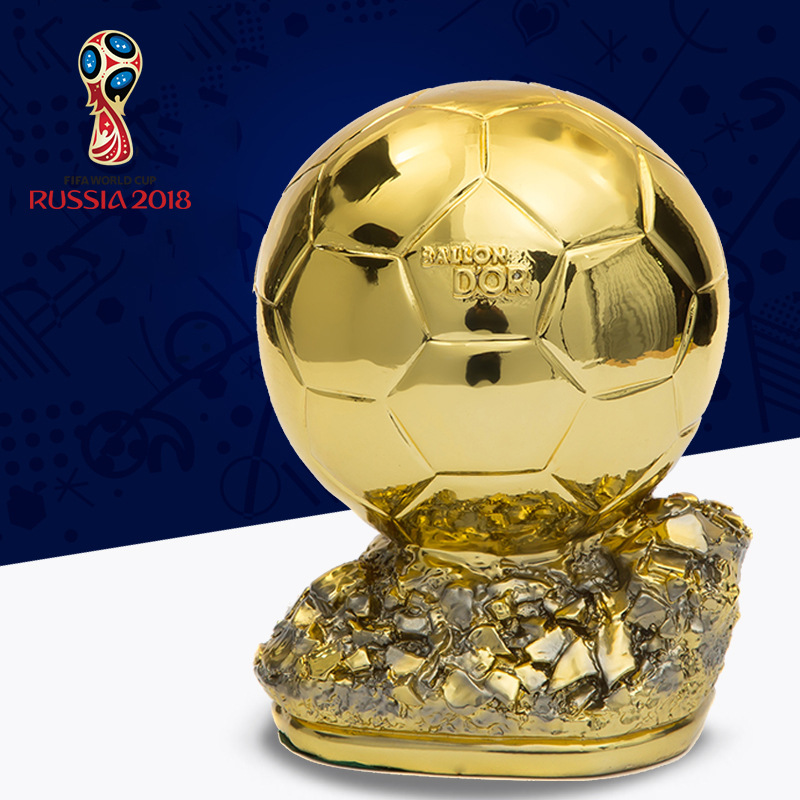 Трофей золотого глобуса для футбольного фаната, игрока, Роналду, Месси, декор для футбольного бара, сувенир