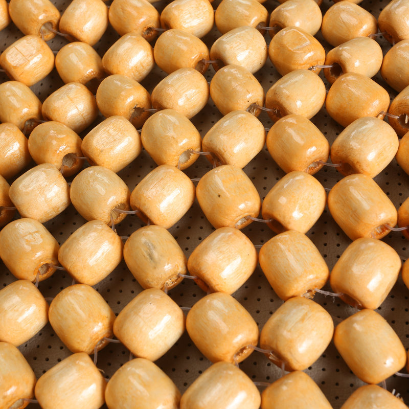 Summer Wooden Beads Cooling Pad Forklift Truck Large Truck Ventilated Van Tractor Car Summer Seat Cushion Breathable