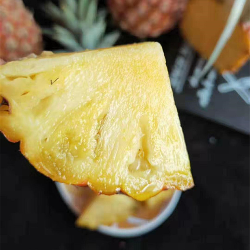 Hainan Golden Diamond Pineapple Fresh 5kg Authentic Pineapple Whole Box Fresh Fruit Style Pear Seasonal Perfume Pineapple Wholesale