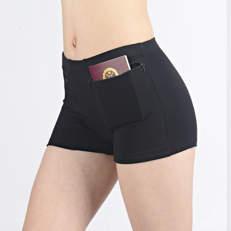 Women's underwear security anti-theft cotton large size women's high waist breathable simple elderly women's boxers wholesale