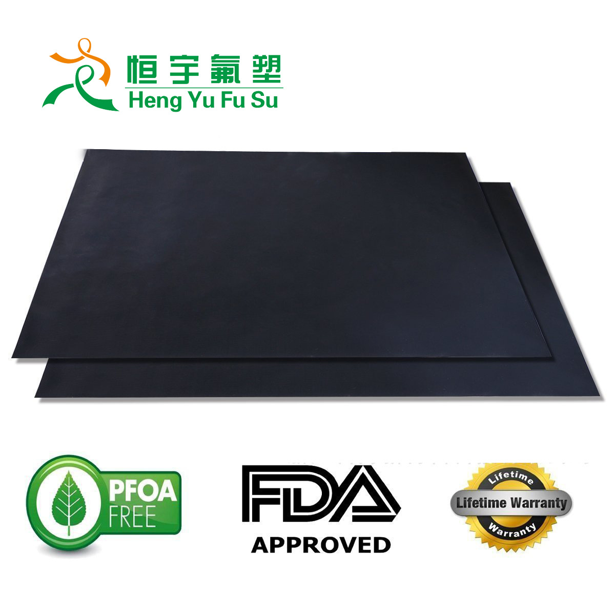 High temperature resistant barbecue Mat non-stick barbecue Mat BBQ Grill Mat Teflon barbecue Mat copper color barbecue Mat