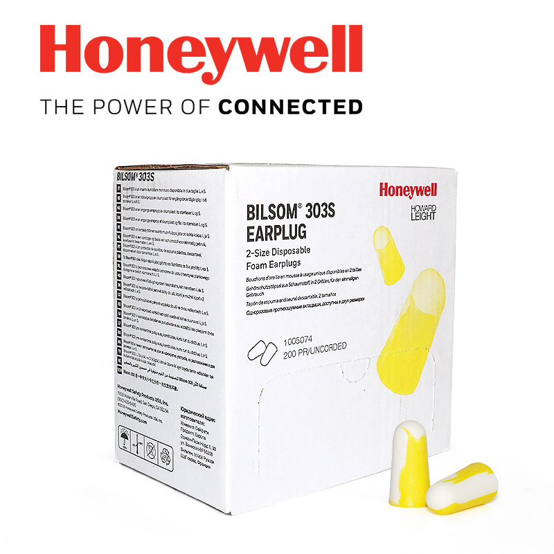 Soundproof Earplugs Honeywell 303S Home Industrial Protective Earplugs Learning Anti-Noise Noise Reduction Sleep Earplugs