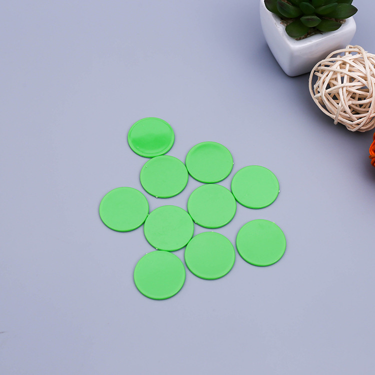 Plastic Coin Printable Training Points Coin Round Chip Token Game Coin Custom Learning Coin Printable logo