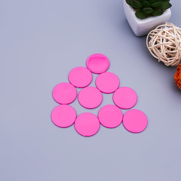 Plastic Coin Printable Training Points Coin Round Chip Token Game Coin Custom Learning Coin Printable logo