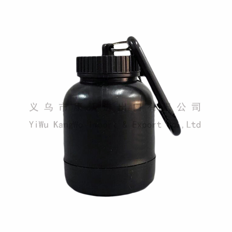 New protein powder medicine bottle Cup mini portable keychain one Cup fitness funnel medicine bottle small medicine box