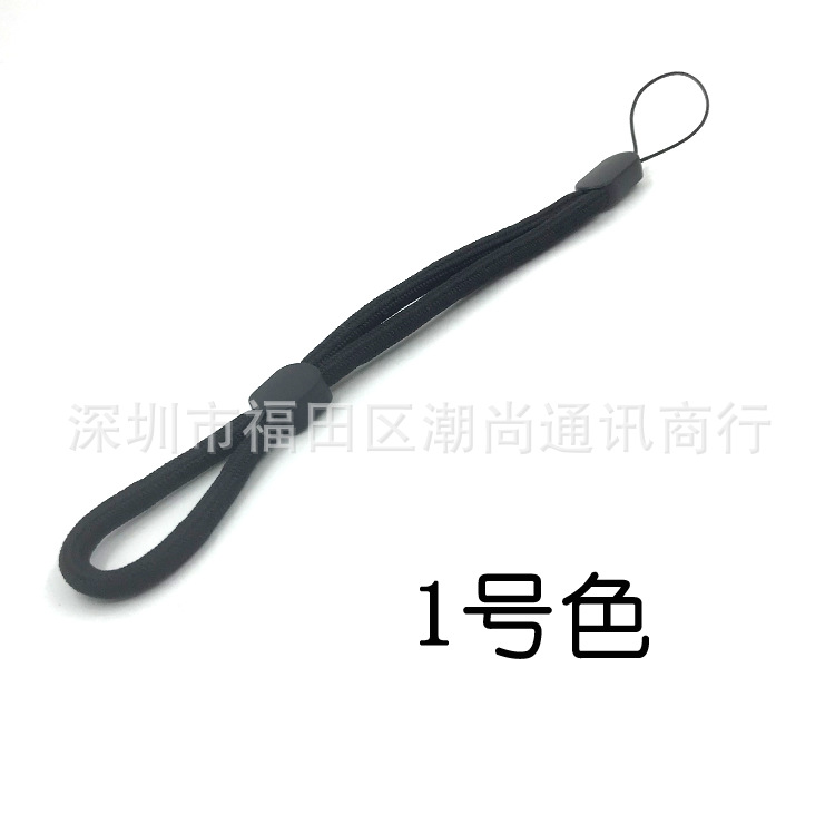 Adjusting Mobile Phone Lanyard Thick Rope Short Wrist Lanyard Intercom U Disk Bluetooth Speaker Audio Anti-loss Hanging Rope